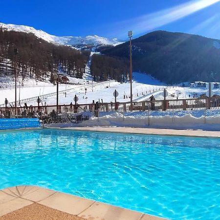 T2 + Coin Montagne - Wifi/Piscine - Les Orres 1800 Apartment Exterior foto