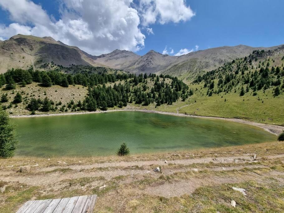 T2 + Coin Montagne - Wifi/Piscine - Les Orres 1800 Apartment Exterior foto