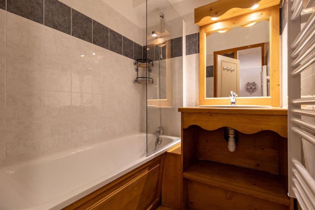 T2 + Coin Montagne - Wifi/Piscine - Les Orres 1800 Apartment Exterior foto
