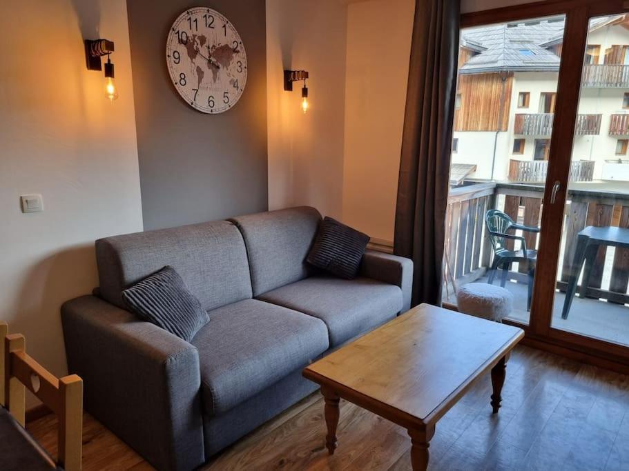 T2 + Coin Montagne - Wifi/Piscine - Les Orres 1800 Apartment Exterior foto