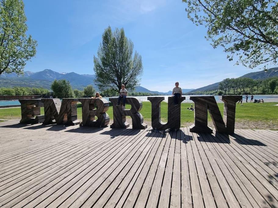 T2 + Coin Montagne - Wifi/Piscine - Les Orres 1800 Apartment Exterior foto